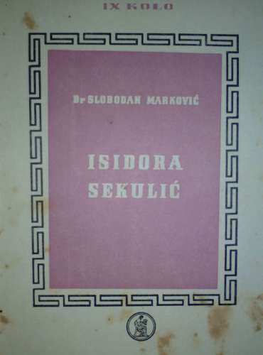 Isidora Sekulić